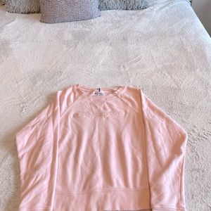 Champion Pink Long Sleeve Crew Neck